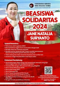 Unkriswina Sumba beasiswa