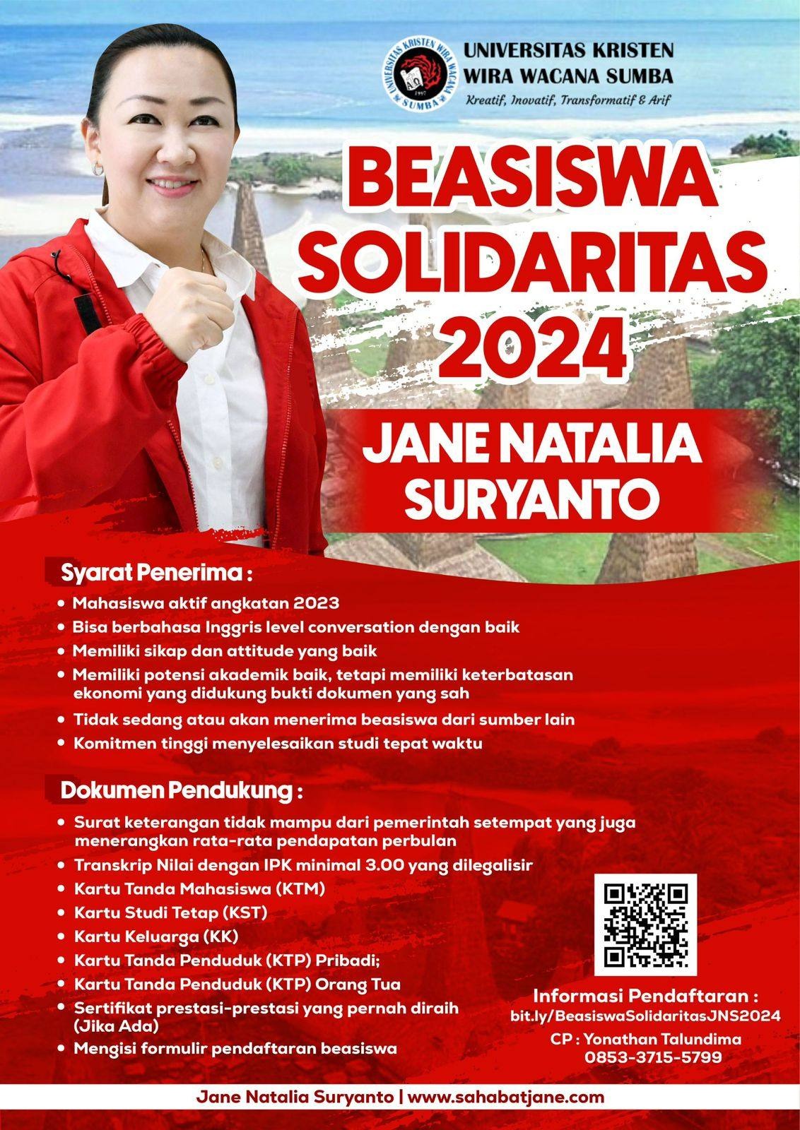 Unkriswina Sumba beasiswa